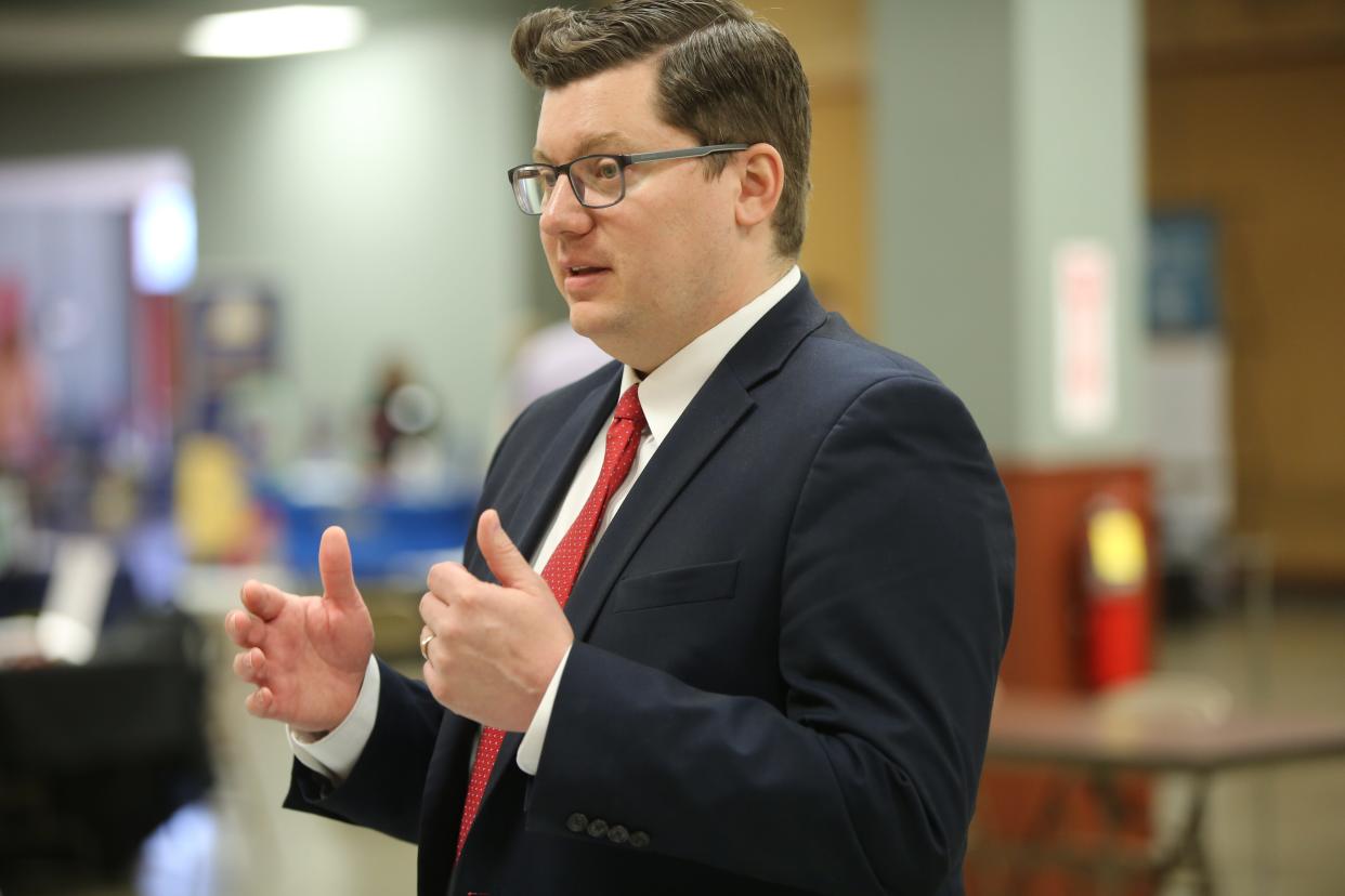 Kansas' Congressional delegation was split a plan to increase the country's debt ceiling, a bill that also includes significant spending cuts, with Rep. Jake LaTurner voting for it.