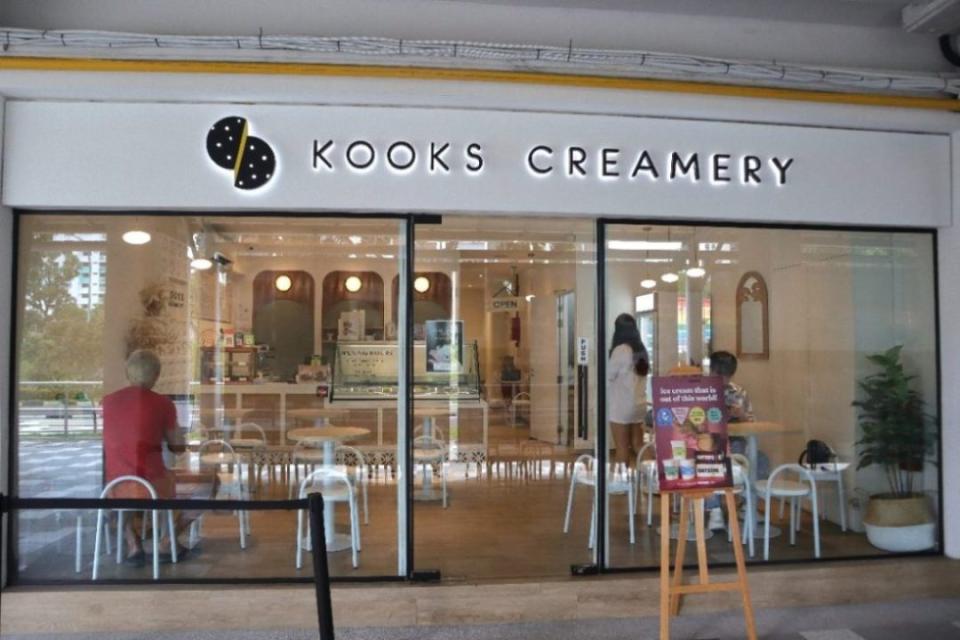 kooks creamery - cafe front