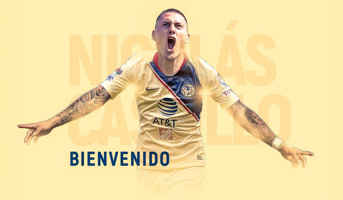 Nico Castillo es el refuerzo “bomba” del América. / Foto: @ClubAmerica