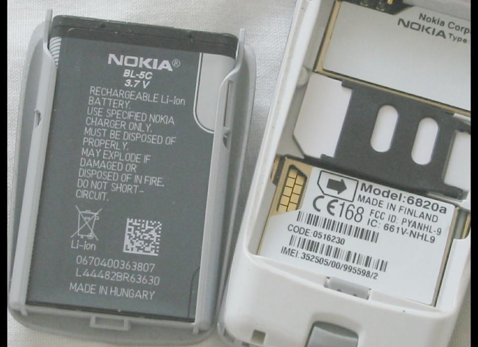 Take a note of your phone's ESN, IMEI or MEID number (often found behind the battery or on the back of the iPhone near the FCC ID). This number will come in handy when reporting a lost or stolen phone to the police or to your cellphone provider.