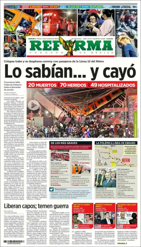 Reforma 04 mayo 2021