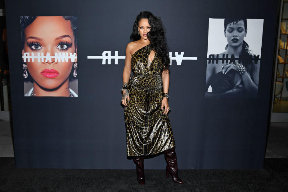 Rihanna attends the launch of Rihanna's first Visual Autobiography, Rihanna, at The Guggenheim Museum on October 11, 2019 in New York City. | Dimitrios Kambouris—Getty Images for Rihanna