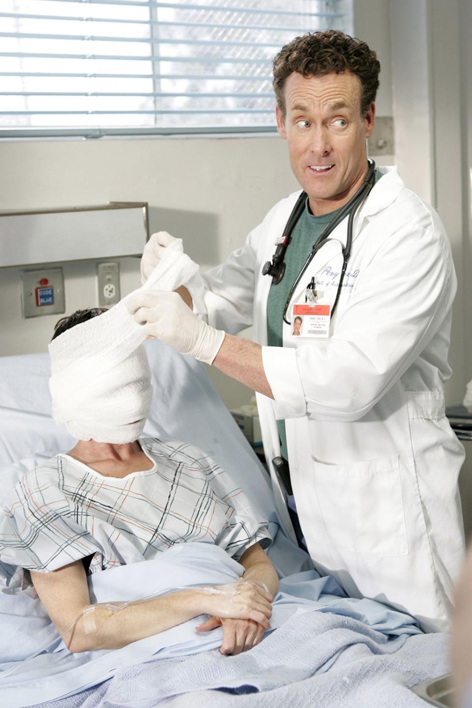 ‘I don’t suffer fools’: John C McGinley in ‘Scrubs' (NBC-TV/Kobal/Shutterstock)