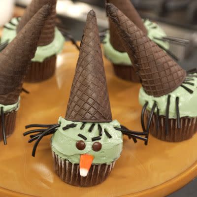 Wicked Witch Cupcakes