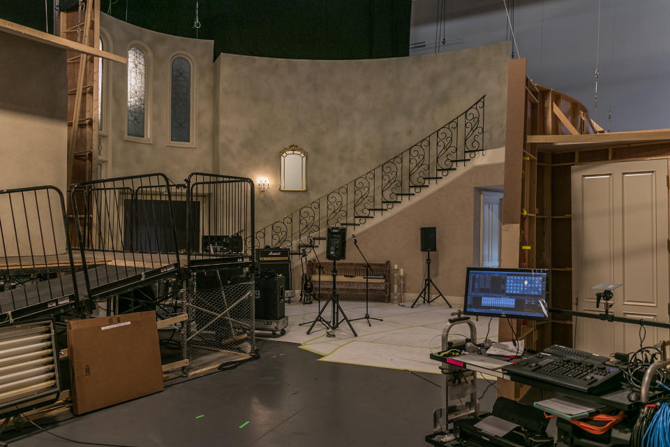 The staircase comes together - Credit: Ethan Tobman/Hulu