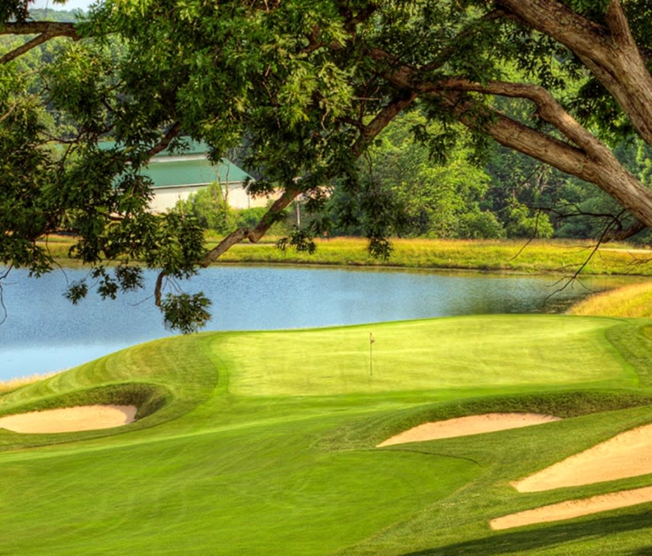 <p>A revamped 1917 Donald Ross layout where Walter Hagen won the 1924 PGA Championship? Um, yes please. Ross’ trademark undulating greens are on full display at the eighth hole, which drops six feet from back to front. For the resort’s best views and Indiana’s hilliest topography, you’ll also want to play the Pete Dye Course, which Dye originally sketched out on a napkin. If you wind up in one of his famous volcano bunkers, be sure to have your playing partner hit record before you take your next shot.</p>