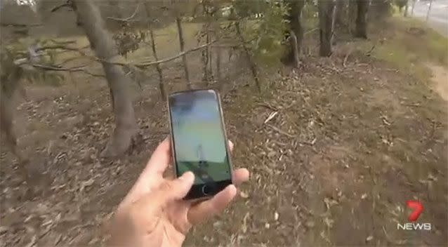 The Pokemon Go craze. Source: 7News