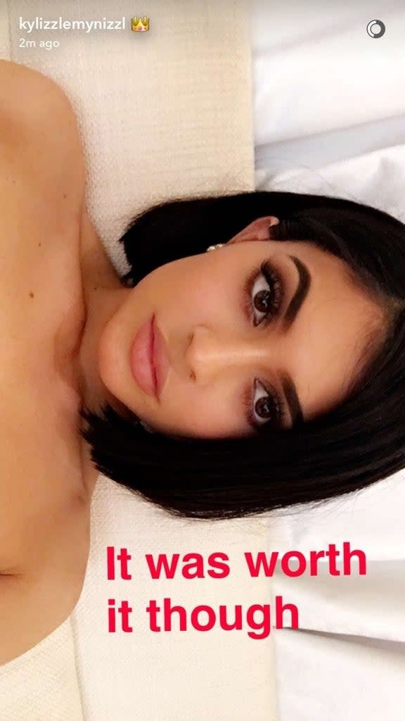 Kylie Jenner Snapchat