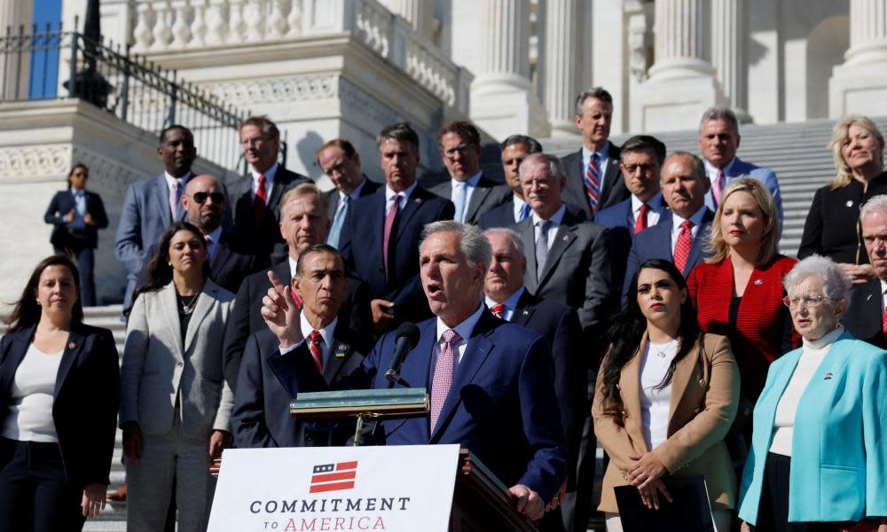 <span>Photograph: Evelyn Hockstein/Reuters</span>