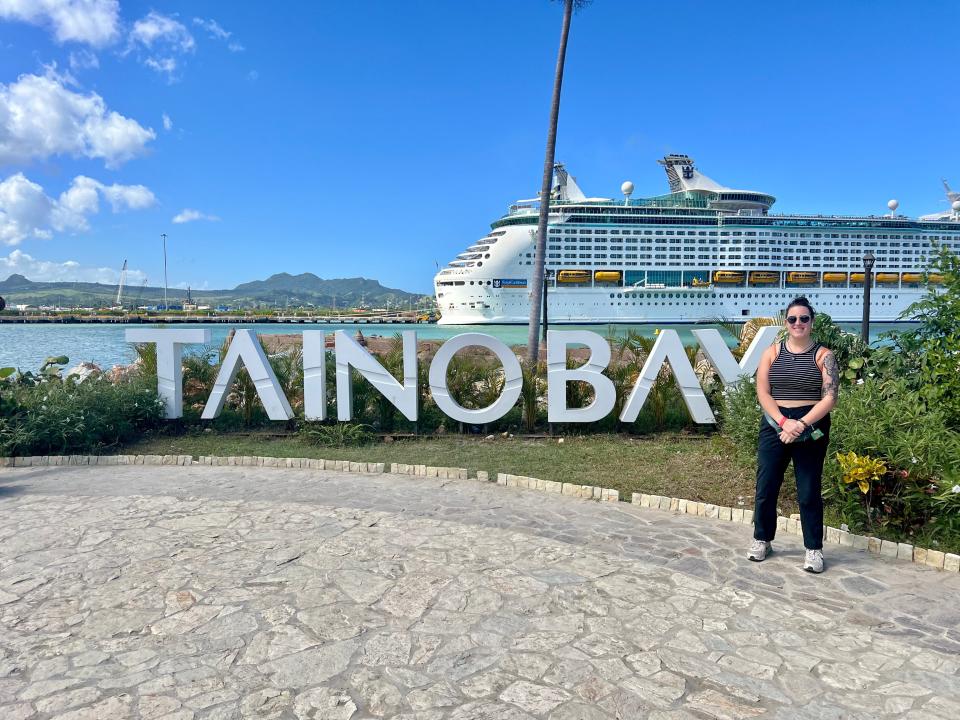 The port was called Taino Bay.