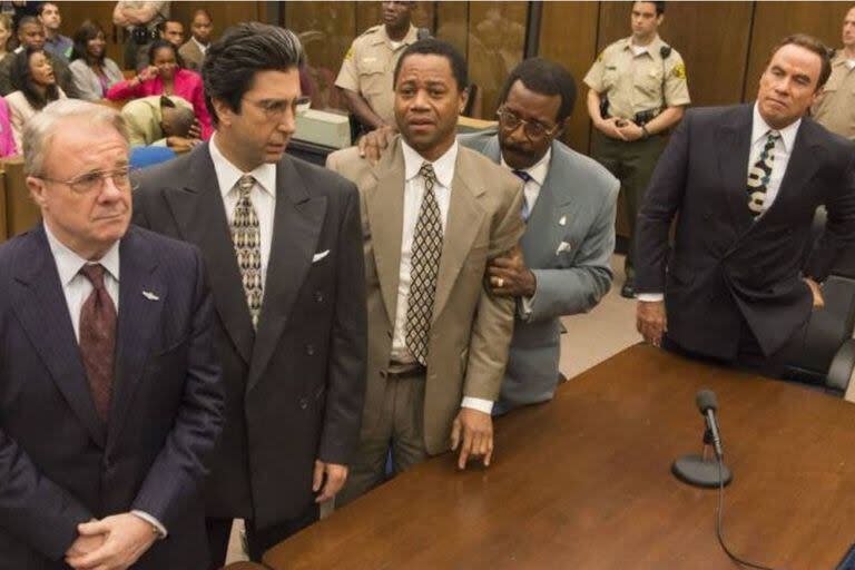 John Travolta, Cuba Gooding Jr. y David Schwimmer protagonizan la miniserie