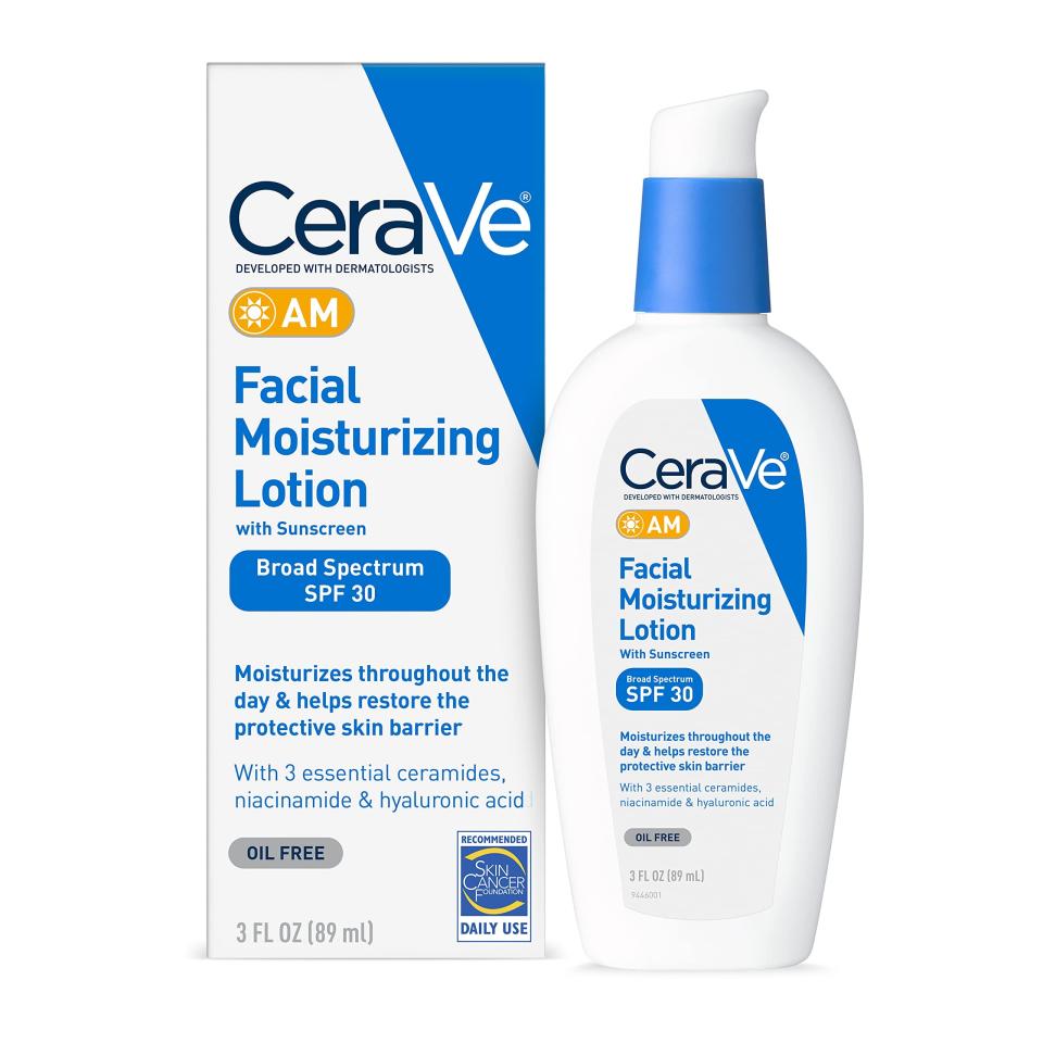 Crema facial hidratante CeraVe con SPF 30