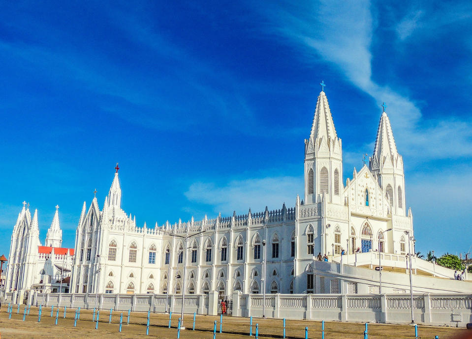 3. Basilica of Our Lady of Good Health, Velankanni