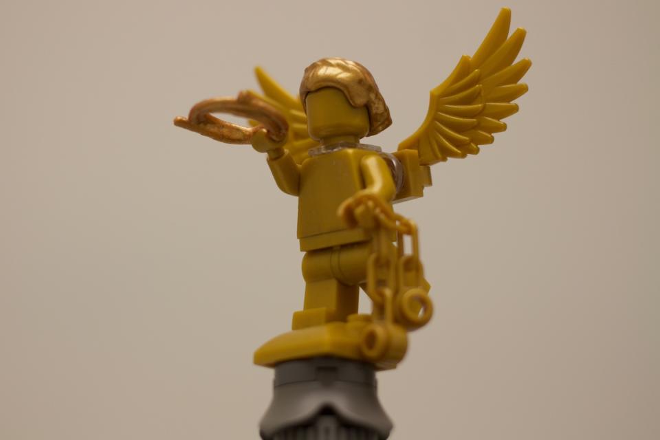 'El Angel' que Lego pondría a la venta... si consigue más de 10 mil firmas