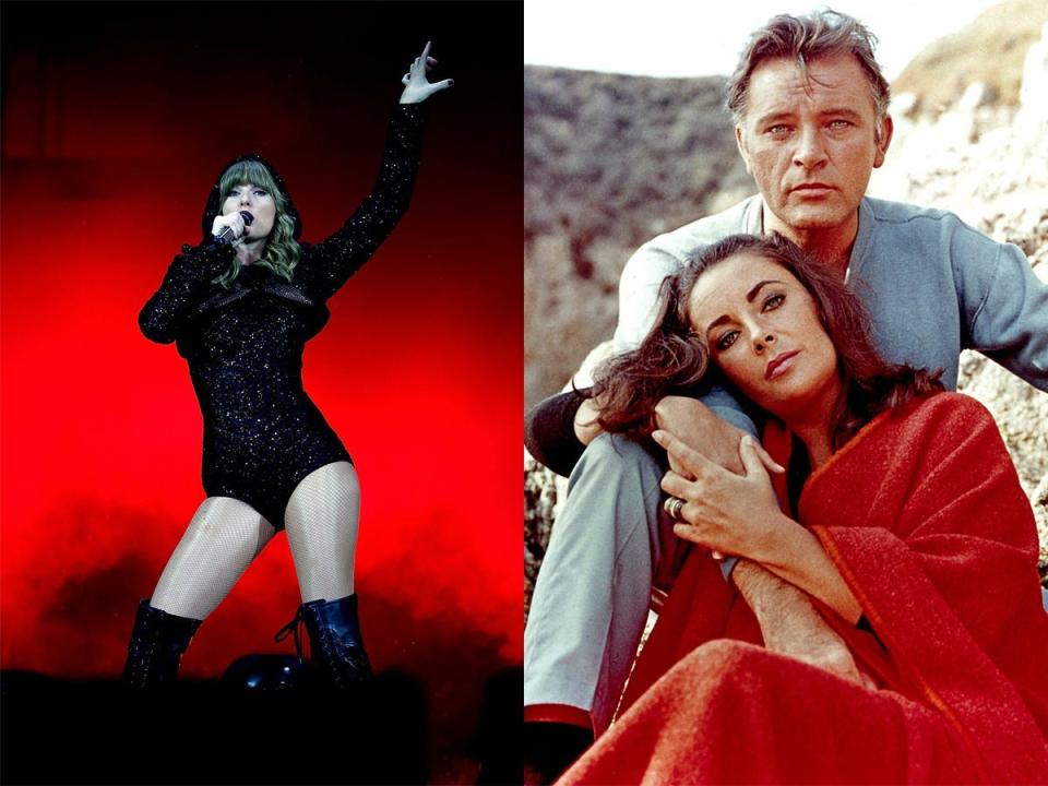 taylor swift elizabeth taylor richard burton