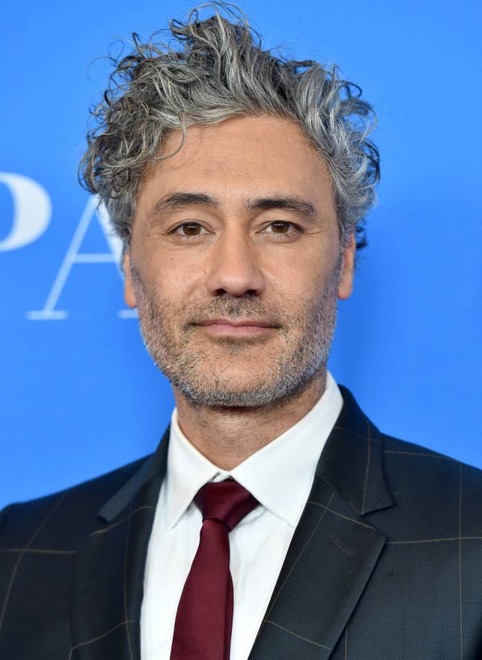 Closeup of Taika Waititi