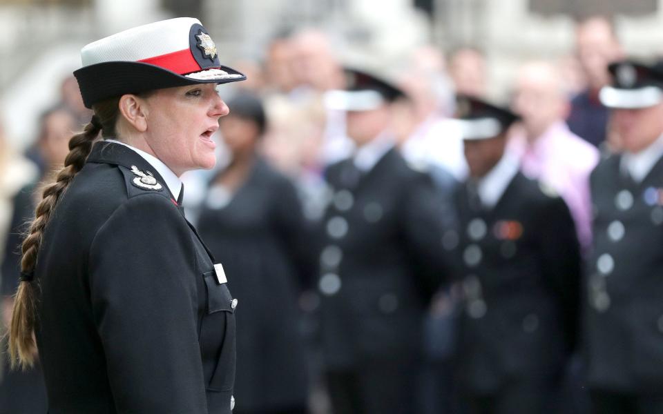 London fire commissioner Dany Cotton - PA Wire