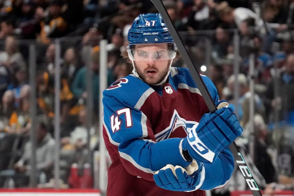 Alex Galchenyuk played 11 games for the Colorado Avalanche last season and 42 games with their American Hockey League affiliate.