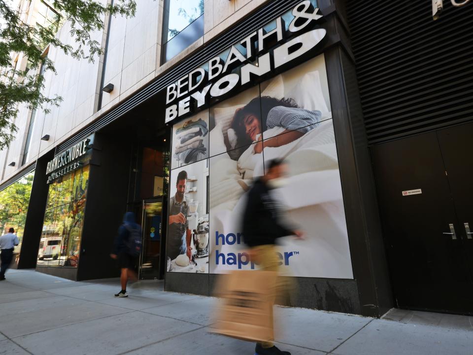 A Bed Bath & Beyond store in New York City.