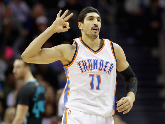 Enes Kanter. (Getty Images)