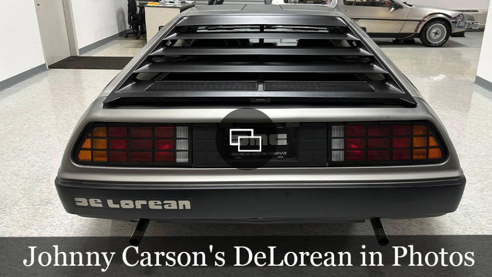 Johnny Carson's 1981 DeLorean DMC-12