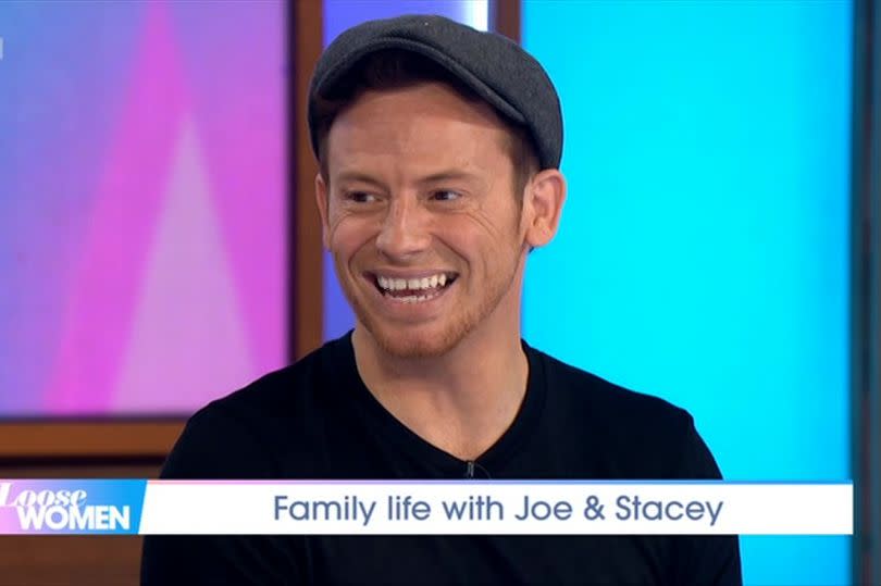 Joe Swash before any dental work -Credit:ITV