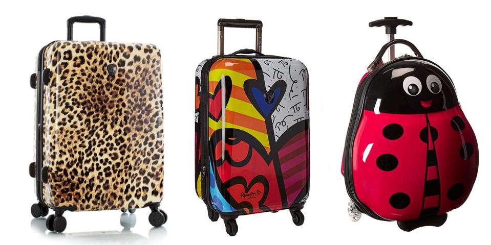 18) Best Printed Luggage: Heys