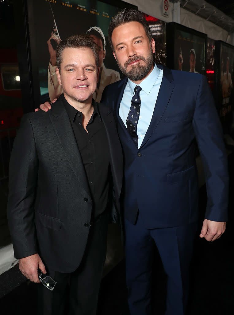 6) Matt Damon and Ben Affleck