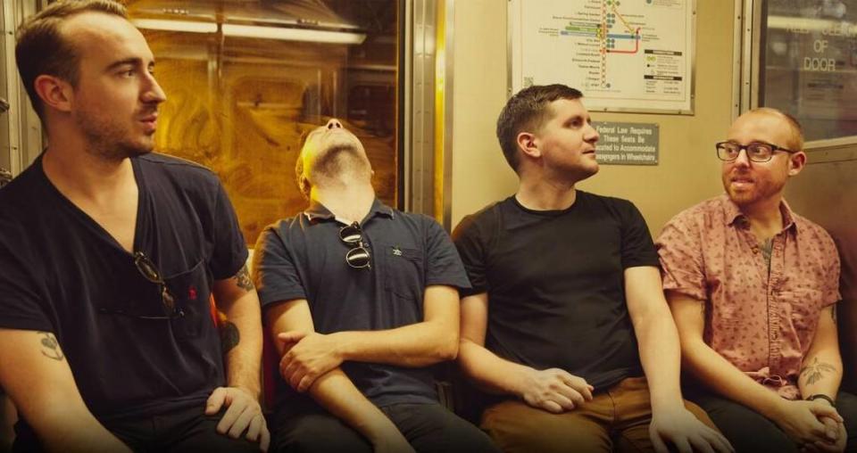 Punk rock band The Menzingers will appear Dec. 14 at Liberty Hall. 