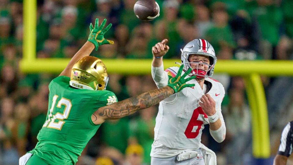 COLLEGE FOOTBALL: SEP 23 Ohio State at Notre Dame