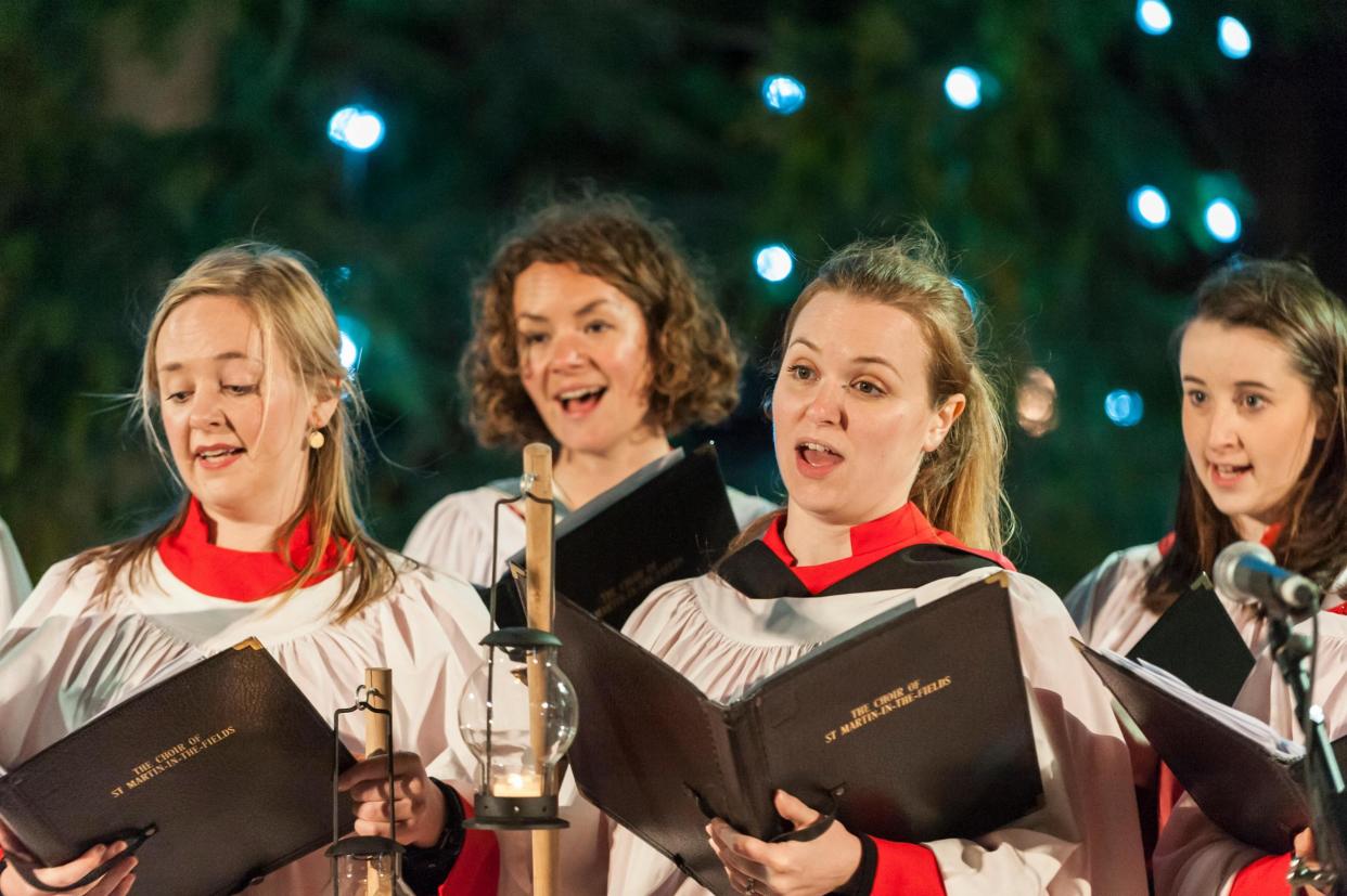 Lift up your voices: The choir of St Martin-in-the-Fields: Alamy Stock Photo