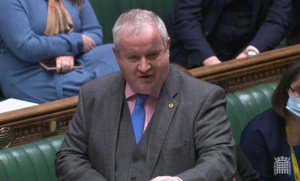 SNP Westminster leader Ian Blackford has urged the Prime Minister to resign (House of Commons/PA) (PA Wire)