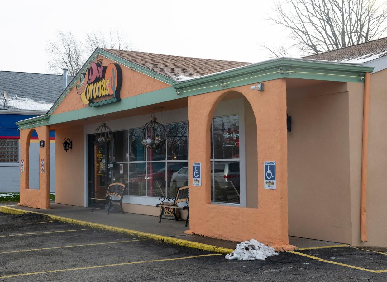 Dos Coronas, located on west Main street in Ravenna, plans to build a patio for outdoor dining.