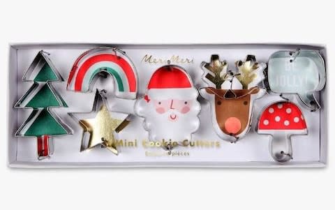 Meri Meri Festive Icons Mini Cookie Cutters