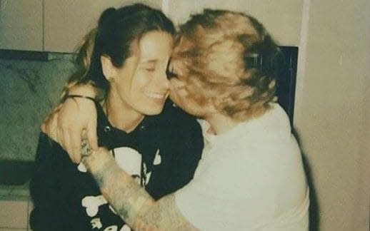 Cherry Seaborn and Ed Sheeran