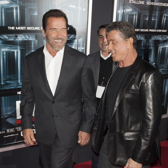 Arnold Schwarzenegger y Sylvester Stallone en una imagen de 2012 credit:Bang Showbiz