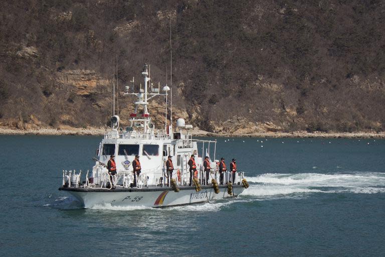 The South Korean coastguard picked up the fishermen near Ulleung on June 15