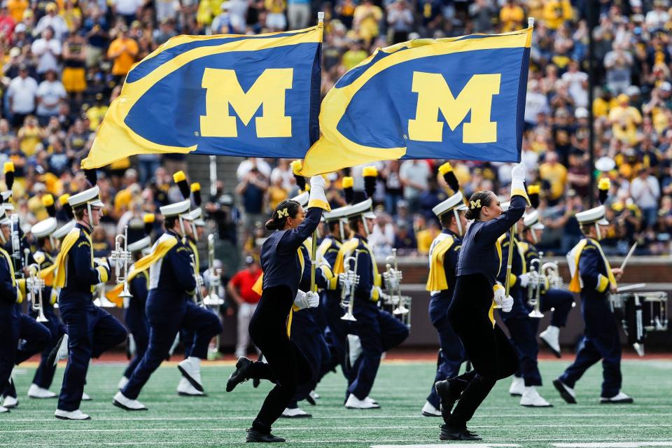 LOOK: Michigan marching band&#39;s futile attempt to troll Ohio State