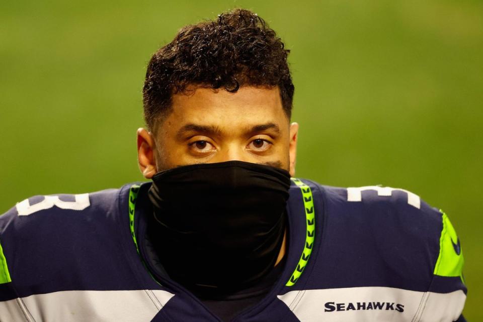 Russell Wilson of Seattle Seahawks