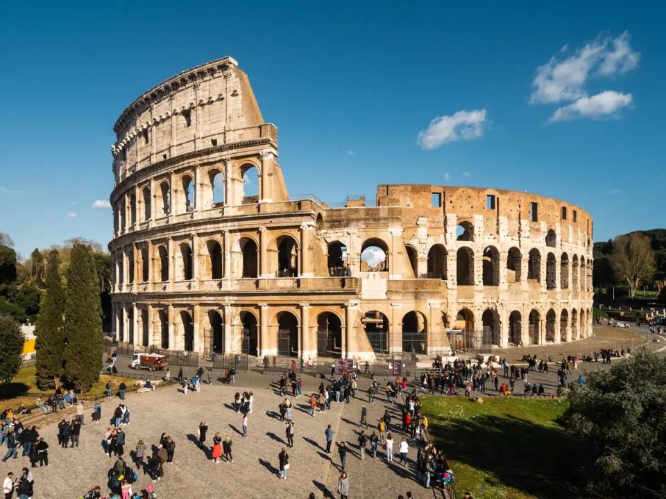 Das Kollosseum in Rom. - Copyright: Matteo Colombo/Getty Images