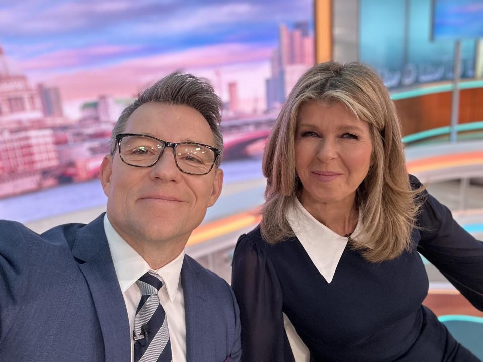 Ben Shephard and Kate Garraway have been longtime friends. (Twitter)