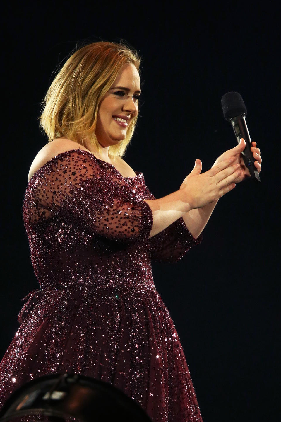 ADELAIDE, AUSTRALIA – MARCH 13: Adele performs at Adelaide Oval on March 13, 2017 in Adelaide, Australia. (Photo by Morne de Klerk/Getty Images)