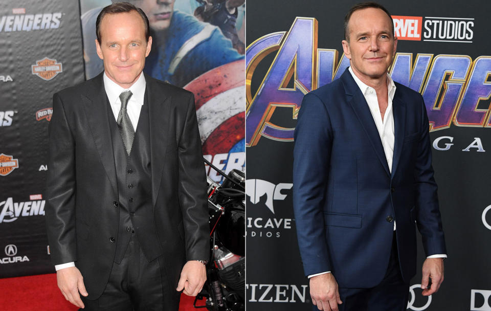 <p>Clark Gregg’s S.H.I.E.L.D. agent Coulson played a pivotal role in the formation of the Avengers, but he bit the dust in 2012’s Avengers. He recently returned to the role in <i>Captain Marvel</i>. (Getty Images) </p>