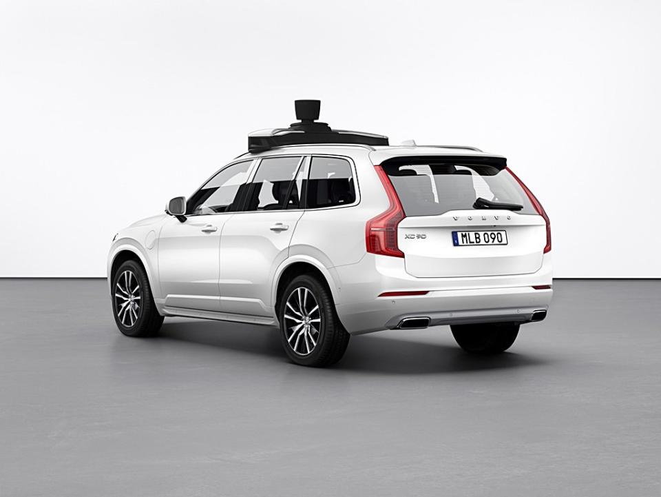 VOLVO與Uber推出全新一代XC90 SUV自動駕駛汽車將具備完全無人自