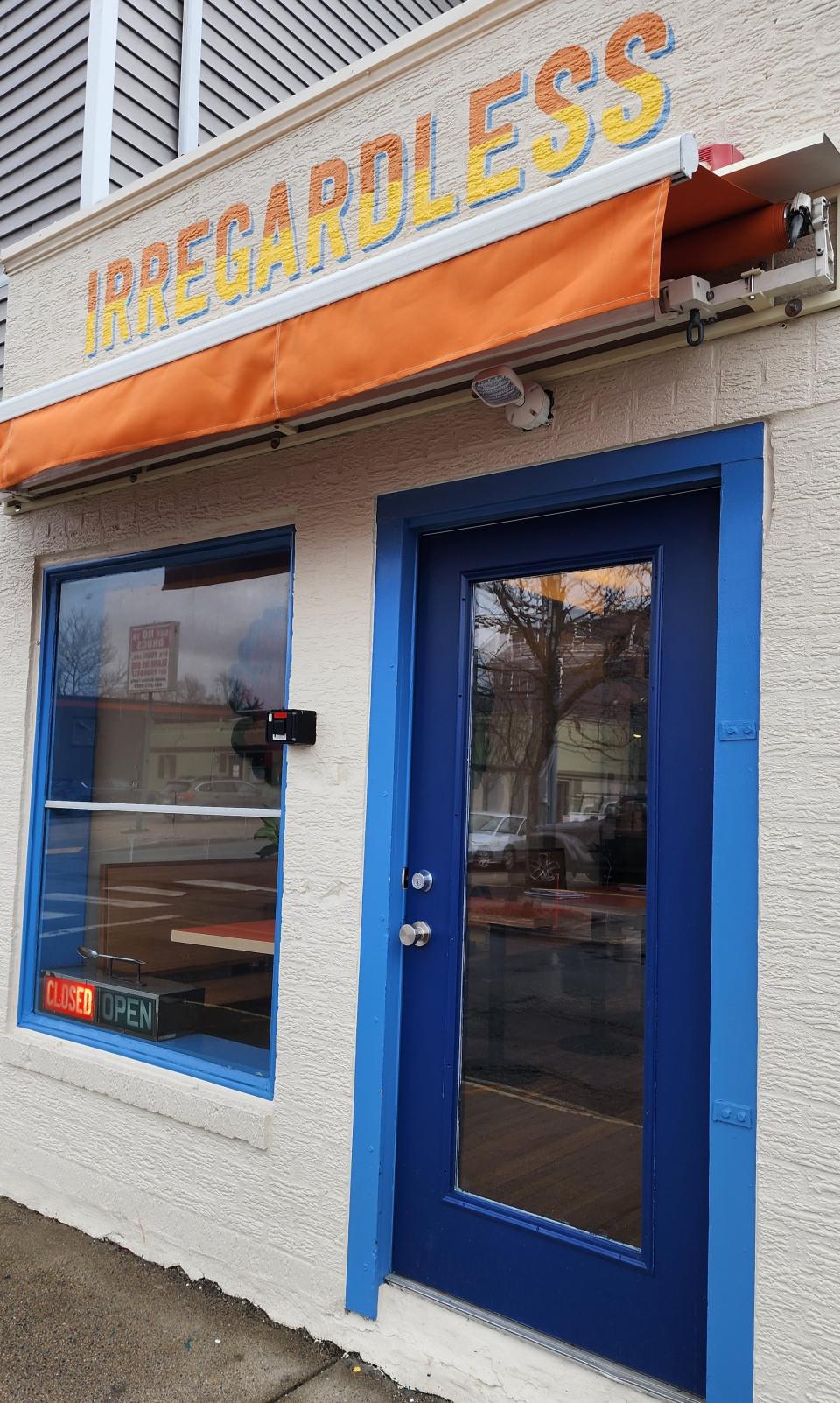 Irregardless, a new breakfast, lunch and dinner spot on the city's West Side, is at 94 Carpenter St. in Providence.