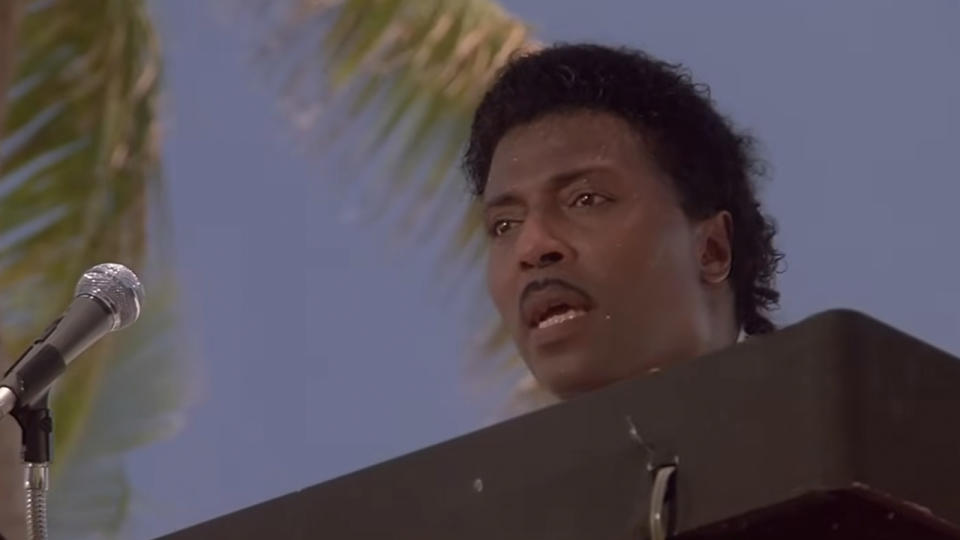 Little Richard looking scary on Miami Vice