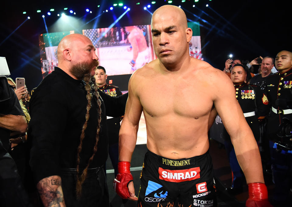 Officials had stripped Tito Ortiz of a victory after he tested positive for a substance on the day of a fight. (Photo by Jayne Kamin-Oncea/Getty Images)