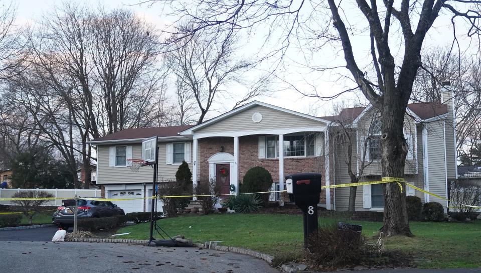 Clarkstown Police have cordoned off the scene of an apparent murder/suicide at 10 Clydesdale Ct. in New City on Saturday, Dec 30, 2023.