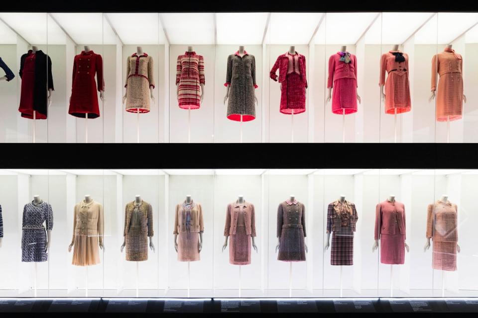 Chanel’s suits on suits at the V&A (David Parry/ V&A)