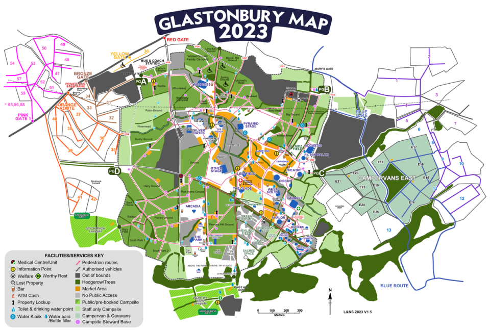 Glastonbury 2023 Map (glastonburyfestivals.co.uk)